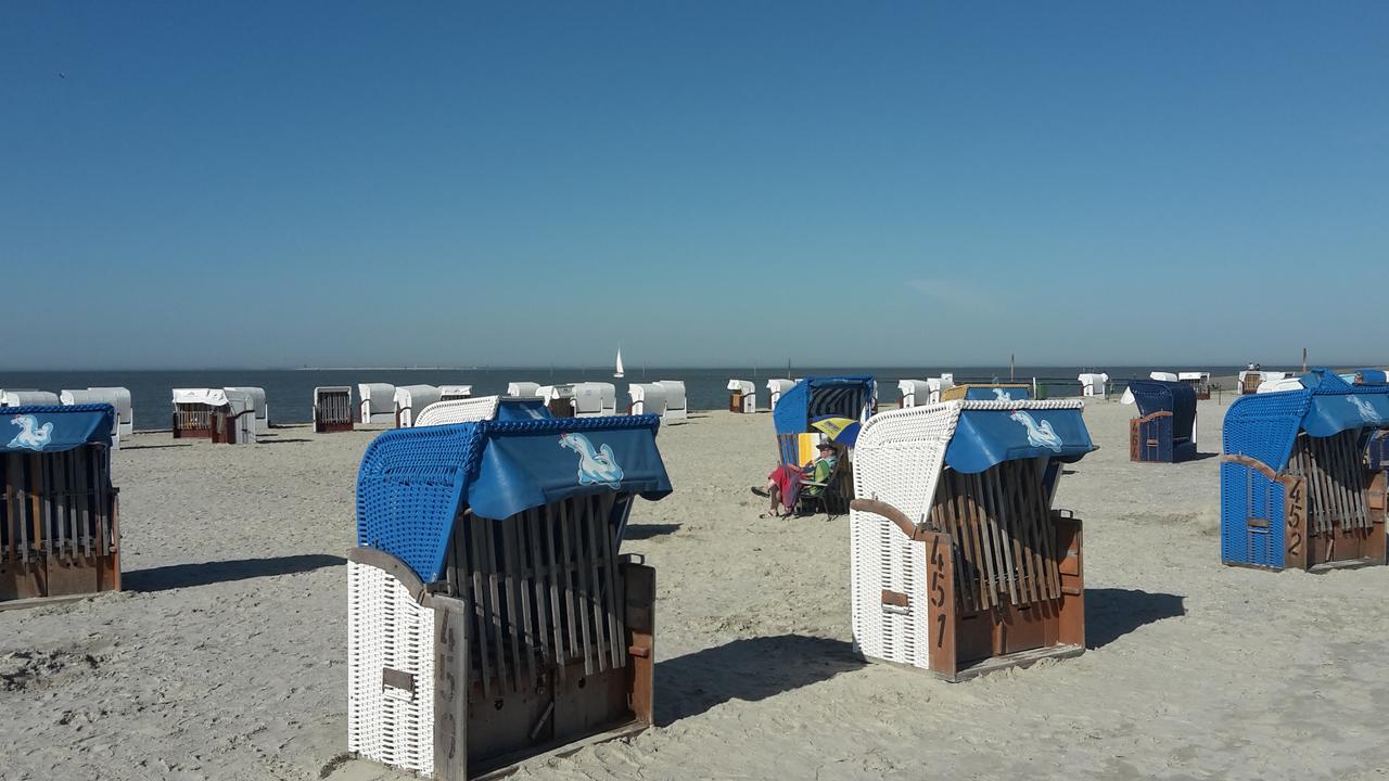 Yachthus - Direkt Am Meer Carolinensiel Exteriör bild